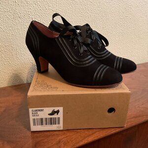American Duchess Claremont Heels in Black